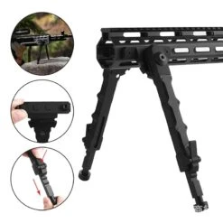 M-LOK Bipod 6 - 8 Inch For Handguards 9 M-LOK Bipod 6 - 8 Inch For Handguards -Shooting Accessories Store H091c628260c141f79d21b077d9637ba44