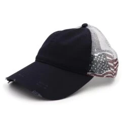 Stressed Look USA Flag Baseball Cap - Navy -Shooting Accessories Store HTB1E2Y0azLuK1Rjy0Fhq6xpdFXaK