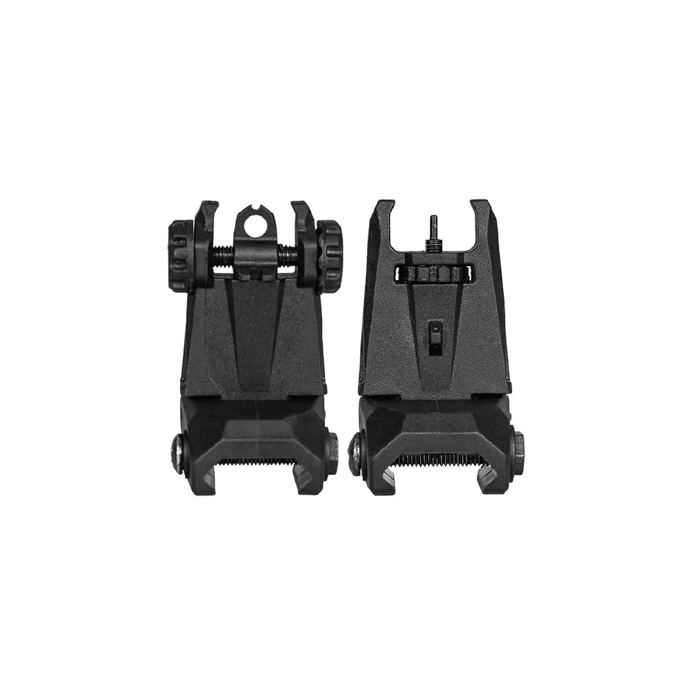 KEY-ARMA Polymer Flip Up Sights - High-profile 1 KEY-ARMA Polymer Flip Up Sights - High-profile