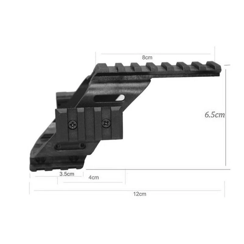 Rifleworks Universal Polymer Pistol Scope Mount 3 Rifleworks Universal Polymer Pistol Scope Mount - Image 3