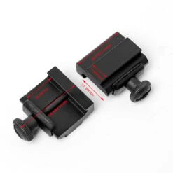 Rifleworks 2pcs Set Rail Adapter Base Mount Picatinny To Dovetail -Shooting Accessories Store M784