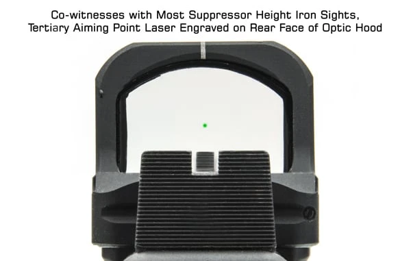 UTG OP3 Micro, Green 4.0 MOA Single Dot Sight, Adaptive Base 8 UTG OP3 Micro, Green 4.0 MOA Single Dot Sight, Adaptive Base - Image 8