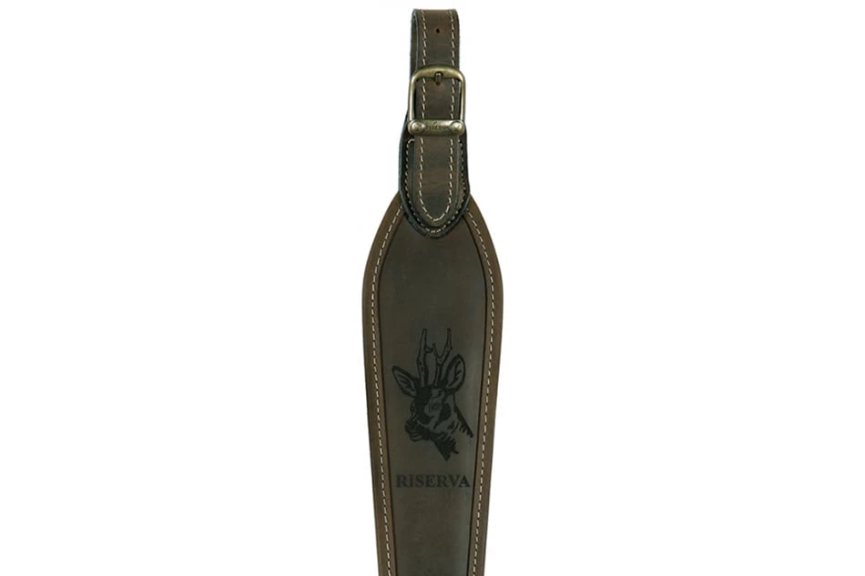 Riserva Leather Rifle Sling - Roe Deer 2 Riserva Leather Rifle Sling - Roe Deer - Image 2