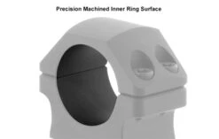 UTG PRO 1"/2PCs Medium Profile P.O.I Dovetail Rings -Shooting Accessories Store RDU012515 FEA 2