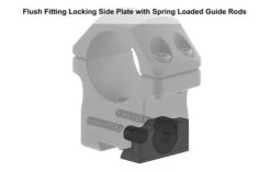 UTG PRO 1"/2PCs Medium Profile P.O.I Dovetail Rings -Shooting Accessories Store RDU012515 FEA 4