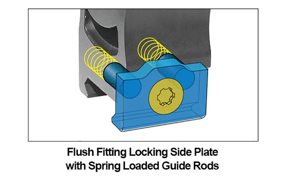 UTG PRO 1inch 2PCs High Profile P.O.I Picatinny Rings 4 UTG PRO 1inch 2PCs High Profile P.O.I Picatinny Rings - Image 4