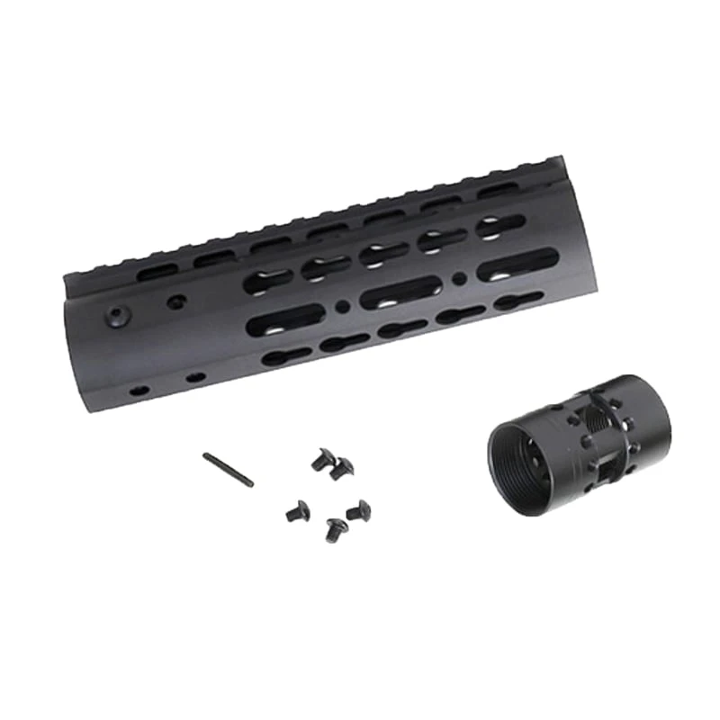 Rifleworks Free Float Keymod Handguard With Steel Nut - 7 Inch 3 Rifleworks Free Float Keymod Handguard With Steel Nut - 7 Inch - Image 3
