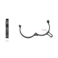 Rifleworks Switch View Throw Lever - Blue 42mm -Shooting Accessories Store S837 1