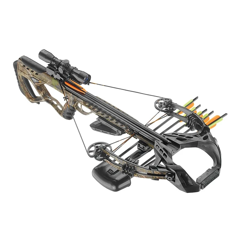 EK Archery Guillotine-X+ Compound Crossbow - 185lbs - Folium Camo 1 EK Archery Guillotine-X+ Compound Crossbow - 185lbs - Folium Camo