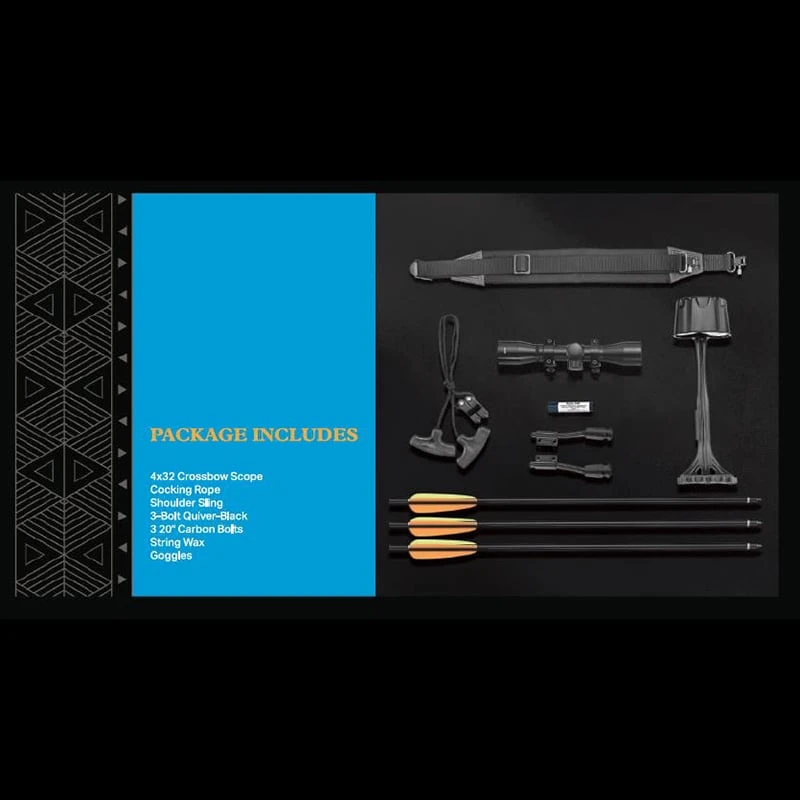 EK Archery Accelerator 370+ Compound Crossbow - 185lbs - Folium Camo 1 EK Archery Accelerator 370+ Compound Crossbow - 185lbs - Folium Camo