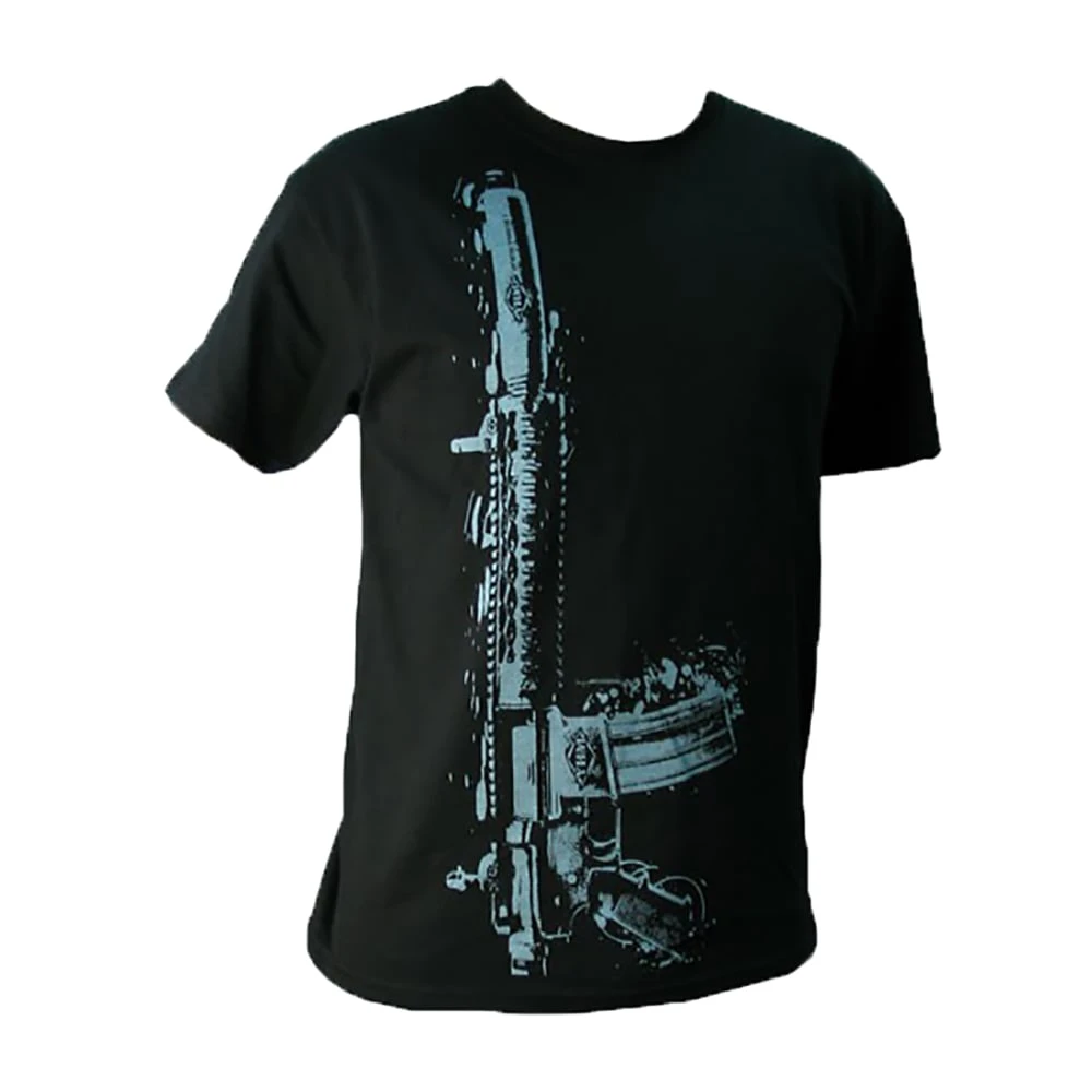 Yankee Hill Machine Black Vertical Rifle T-Shirt - Large 1 Yankee Hill Machine Black Vertical Rifle T-Shirt - Large