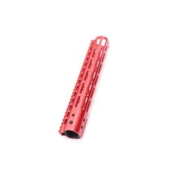 Red Ultralight M-Lok Free Float Handguard 12 Inch