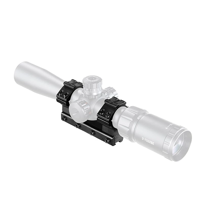 Rifleworks 1PC High Profile Airgun Mount W/Stop Pin, 30mm Dia, Top Rail 2 Rifleworks 1PC High Profile Airgun Mount W/Stop Pin, 30mm Dia, Top Rail - Image 2