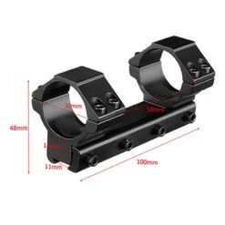 Rifleworks 1PC Medium Profile Airgun Mount W/Stop Pin, 30mm Dia 8 Rifleworks 1PC Medium Profile Airgun Mount W/Stop Pin, 30mm Dia -Shooting Accessories Store m1981