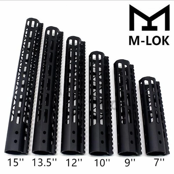 Rifleworks Slim Free Float M-Lok Handguard 10 Inch 2 Rifleworks Slim Free Float M-Lok Handguard 10 Inch - Image 2