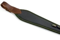 Riserva Rifle Sling In Leather With Ammo Holder - Natural Tanned Leather -Shooting Accessories Store retro 1608 Zoom 1