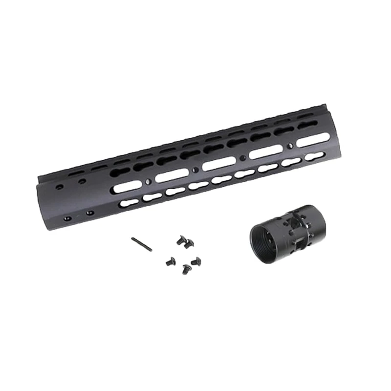 Rifleworks Free Float Keymod Handguard With Steel Nut - 10 Inch 2 Rifleworks Free Float Keymod Handguard With Steel Nut - 10 Inch - Image 2