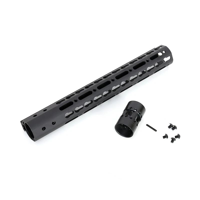 Rifleworks Free Float Keymod Handguard With Steel Nut - 12 Inch 4 Rifleworks Free Float Keymod Handguard With Steel Nut - 12 Inch - Image 4