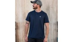 Vortex Men's Day Rucker Performance Tee Crown Blue - Medium